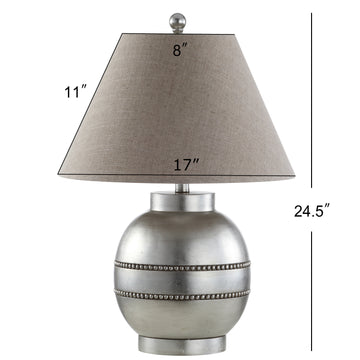 Zelda 24.5" Resin LED Table Lamp - JONATHAN Y